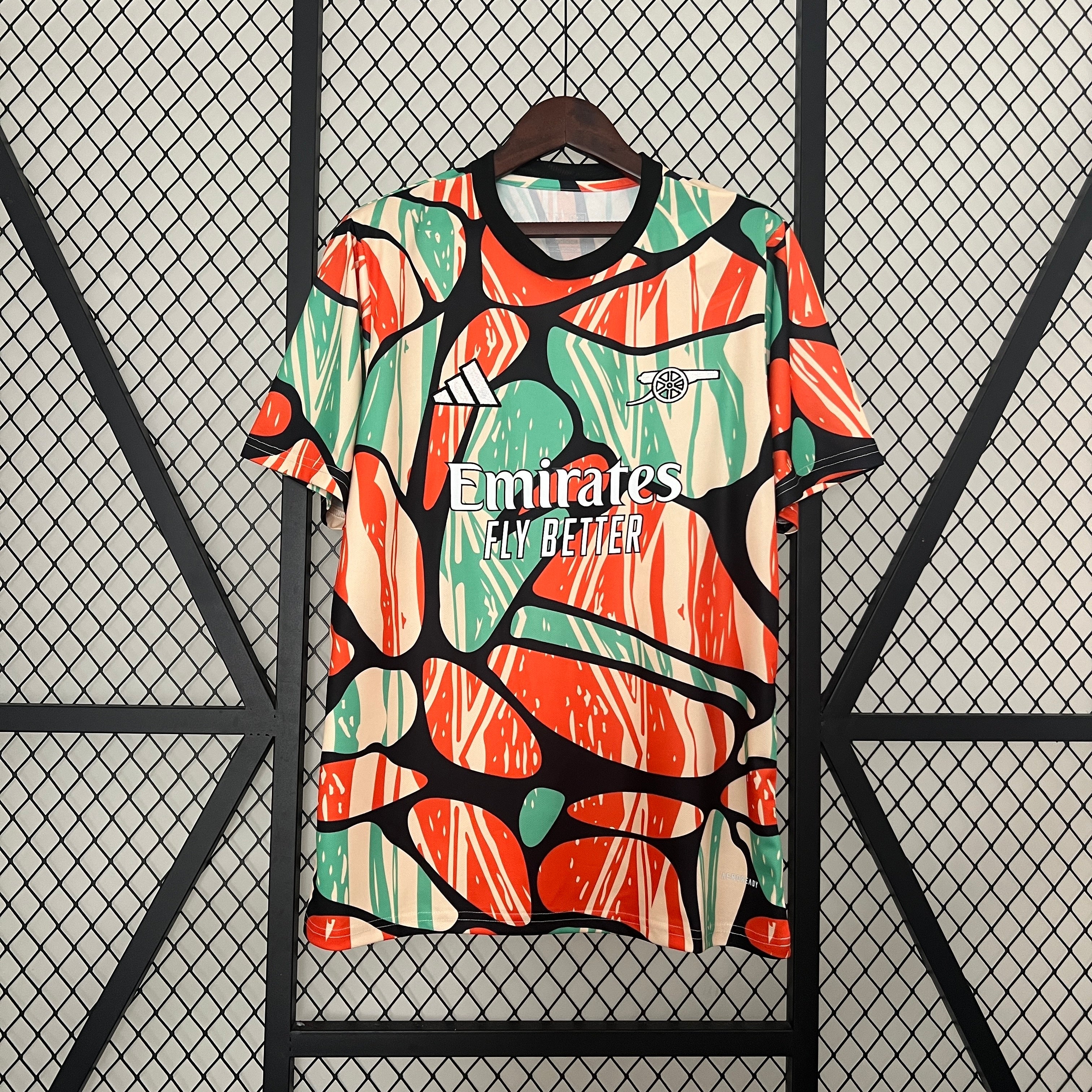 🔴 Arsenal Abstract Edition Jersey (Multicolor Design)