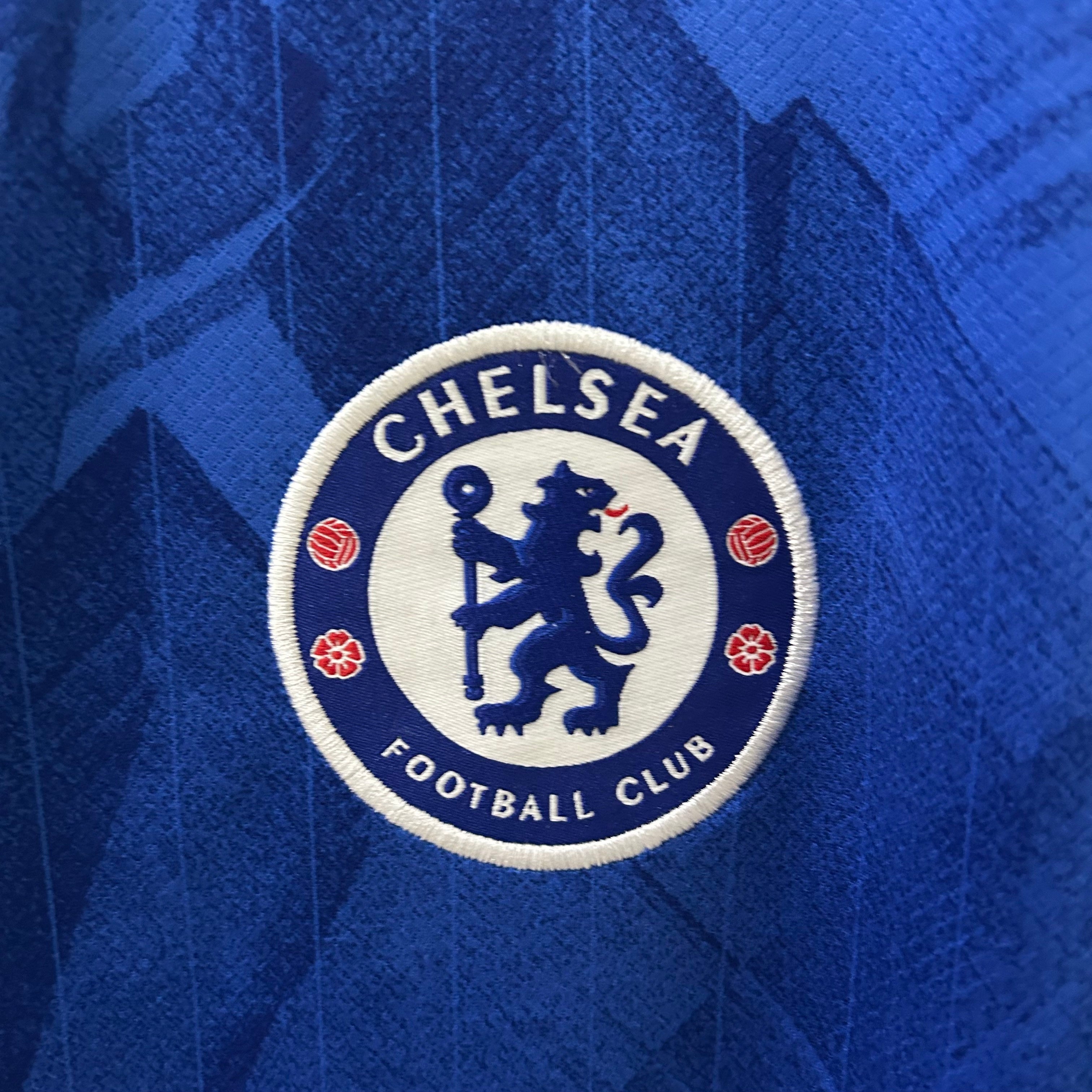 🔵 Chelsea Classic Home Jersey (Retro Collar Edition)